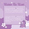 Lay-on-vibrator "Karma Lilac" i et sødt enhjørningedesign