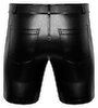 Shorts i slangeskindslook