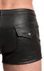 Pants i stilfuldt kunstlæder