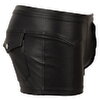 Pants i stilfuldt kunstlæder