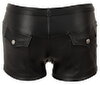 Pants i stilfuldt kunstlæder