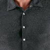Skjorte i et skinnende lurex-look