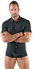 Skjorte i et skinnende lurex-look