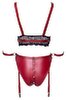 Bralette og stroppe-trusse