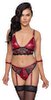Bralette og stroppe-trusse