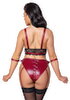 Bralette og stroppe-trusse