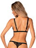 Bh plus streng "Eloissa" i satin med blonder