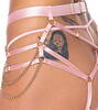 Harness-g-string med kæder