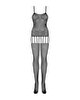 Catsuit uden skridt i seler-look