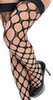 Net-body inklusive hold-up netstrømper