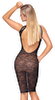 Kjole fremstillet af blomstret blonde