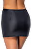 Mininederdel i et mat look