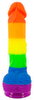 Naturlig dildo "PRIDE!" med sugebase