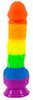Naturlig dildo "PRIDE!" med sugebase