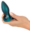 Butt Plug "Metallic" lavet af silikone