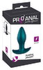 Butt Plug "Metallic" lavet af silikone