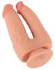 Dobbeltdildo med sugekop