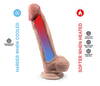 Naturdildo "Model 1 Premium Real Skin" med sugekop