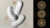 Masturbator "3Dx ZEN“ med kunstfærdig 3D-reliéfstruktur