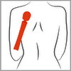 "VIM" massagestav med Weighted Rumble-teknologi for dybe vibrationer