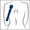 "VIM" massagestav med Weighted Rumble-teknologi for dybe vibrationer
