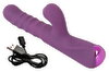 Rabbitvibrator med stød- og bankefunktion