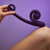 Vibrator "SVibe Curve" med 2 motorer til 600 vibrationskombinationer