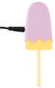 Lay-on vibrator "Vibrating Popsicle" med 10 vibrationsindstillinger
