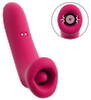 Lay-on Vibrator "Oral Fun" med sugemund & vibrerende tunge