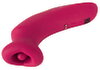 Lay-on Vibrator "Oral Fun" med sugemund & vibrerende tunge