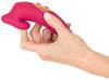 Lay-on Vibrator "Oral Fun" med sugemund & vibrerende tunge