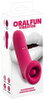 Lay-on Vibrator "Oral Fun" med sugemund & vibrerende tunge