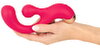 Rabbitvibrator "G-Spot" med roterende klitorisstimulator