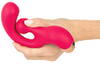 Rabbitvibrator "G-Spot" med roterende klitorisstimulator