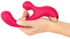 Rabbitvibrator "G-Spot" med roterende klitorisstimulator