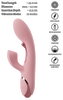 Rabbit Vibrator "AVENOR“ med vibrerende metaltunge til G-zonen