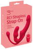Strapless Strap-on "Triple Teaser RC" mit 3-facher Vibration