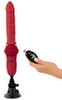Stødvibrator "RC Double Thrusting Fucking Machine" med aftagelig sugekop