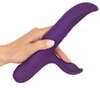 Rabbit vibrator med 3 bevægelige massageringe