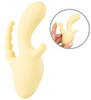 Minivibrator med klitoris- og anus-stimulator