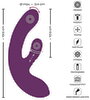 Rabbit vibrator med dobbelt nikkende funktion