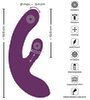 Rabbit vibrator med dobbelt nikkende funktion