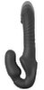 Strapless Strap-on "Thrusting Double Teaser RC" med stødfunktion
