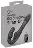 Strapless Strap-on "Thrusting Double Teaser RC" med stødfunktion