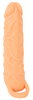 Vibrerende penishylster "2in1 Extension & Masturbator RC“ med testikelring