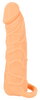 Vibrerende penishylster "2in1 Extension & Masturbator RC“ med testikelring