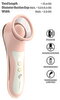 Klitorisstimulator "LYVENA Touch Control Massager" med suge- og pulsationsfunktion