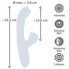 Rabbit Vibrator "be Rolling" med stimuleringskugler