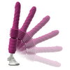 Stødevibrator "Thrusting & Rotating Fucking Machine" med aftagelig sugekop