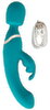 Massagestav og rabbit vibrator i ét sexlegetøj